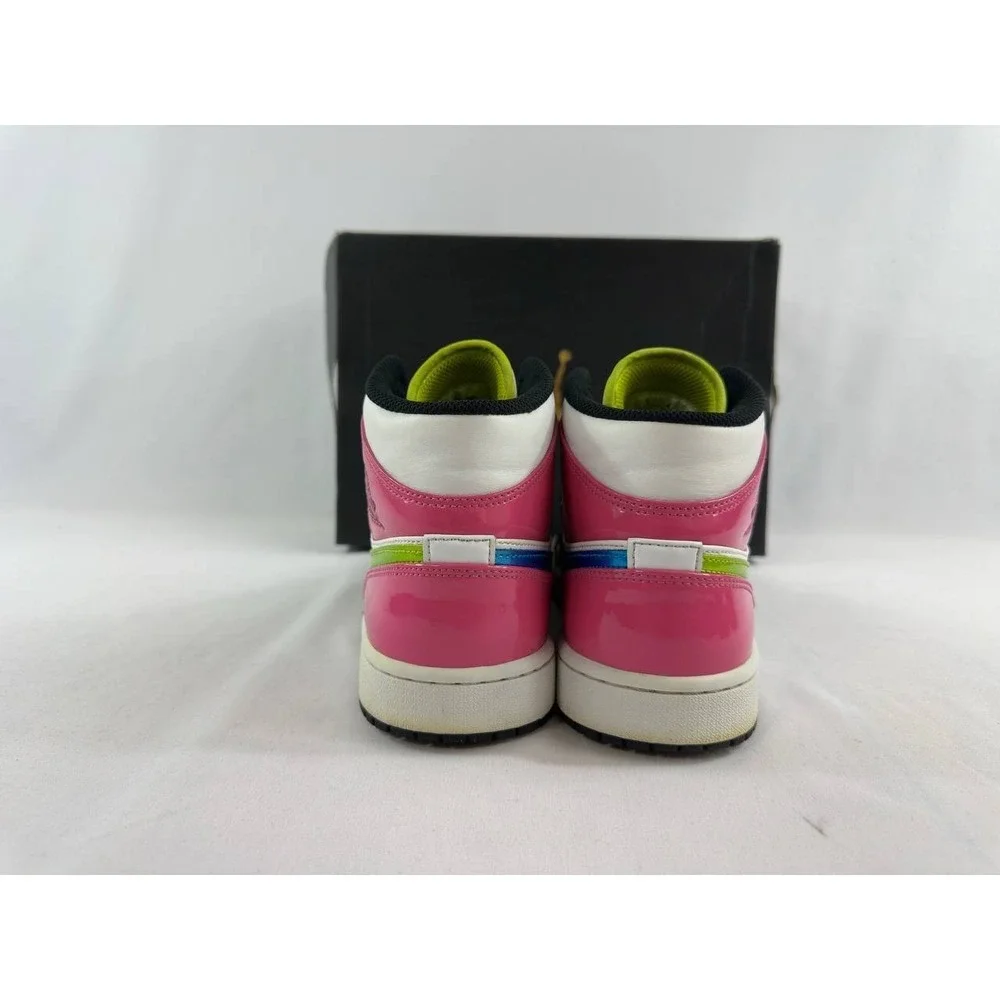 Nike Air Jordan 1 Mid SE 'Cyber Active Fuchsia' CZ9834-100 Men's Size 8.5